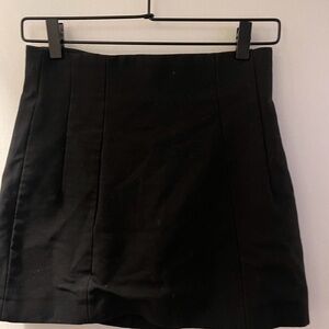 Zara Black Mini Skirt